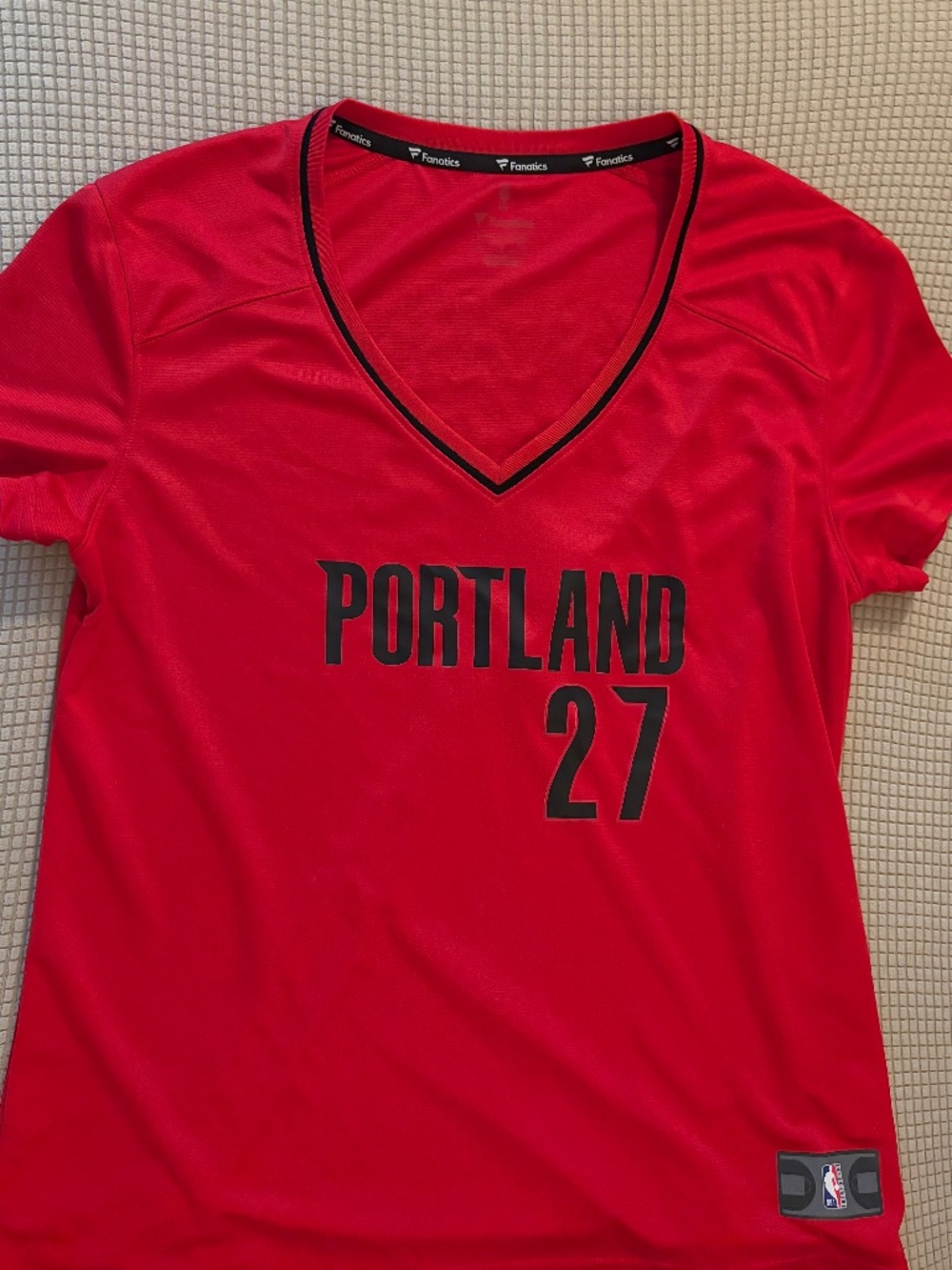 Fanatics Portland Trailblazers V-Neck Tee